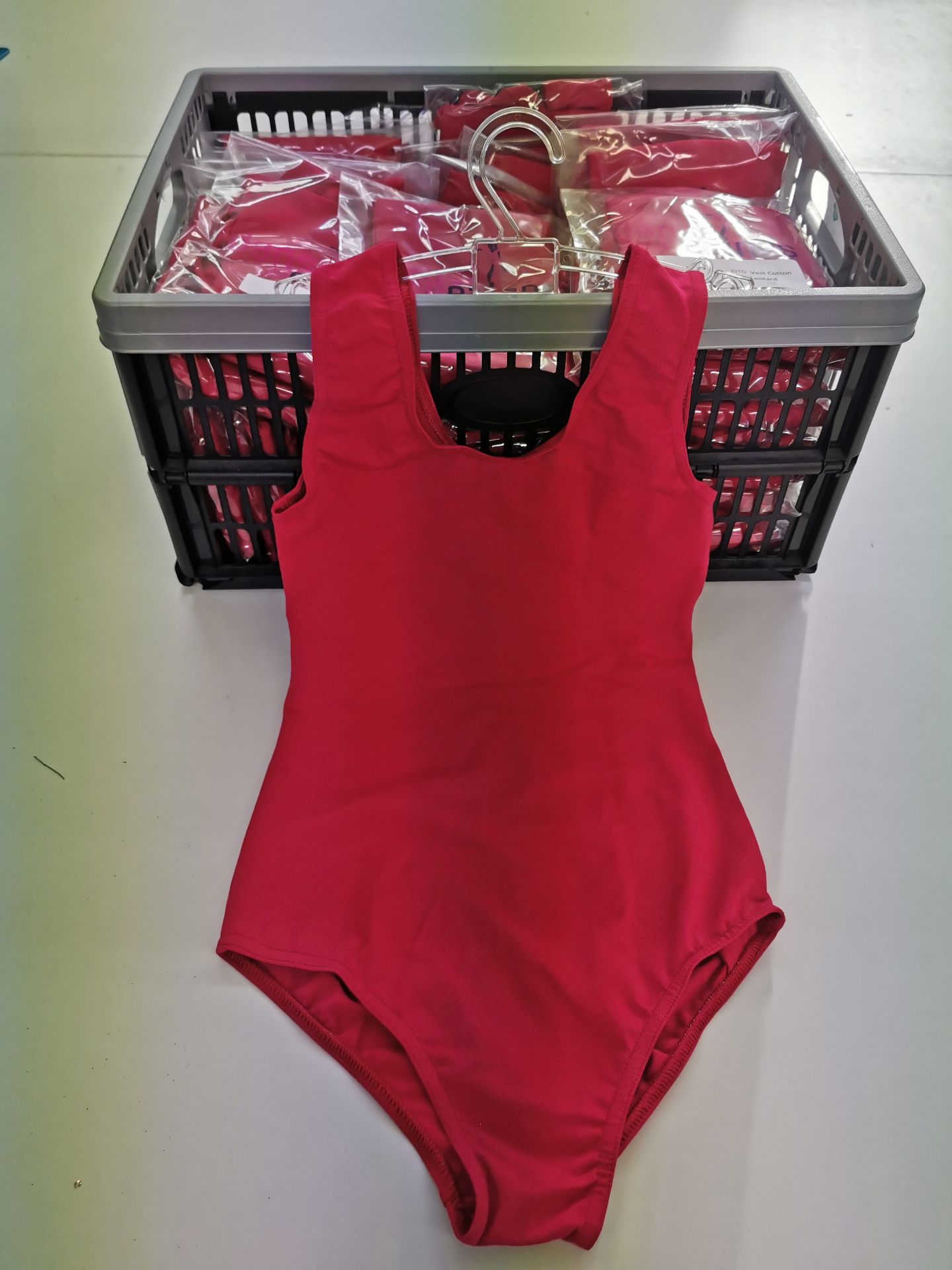 48pc x Pink vest cotton leotard - Various sizes