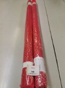 50m Estimated Hologram sequin tulle fabric on 2 unopened rolls RRP £4-6 per meter