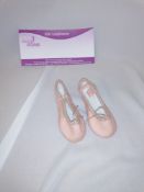 400+ Estimated pink leather ballet shoes sizes 2-12