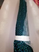 8 x Compleate rolls stretch sequin dress fabric Estimated 130m rrp £20-25 per meter