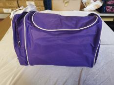 150pc Small purple gym type bags