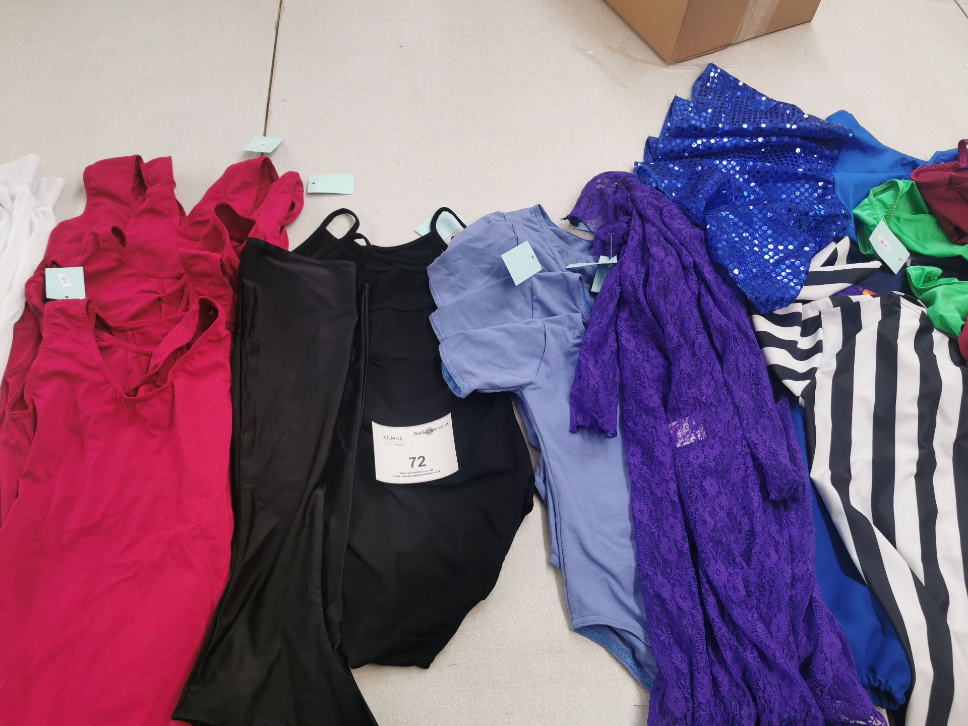 100pc Leotards,dresses,vest,trousers. Various designs and sizes