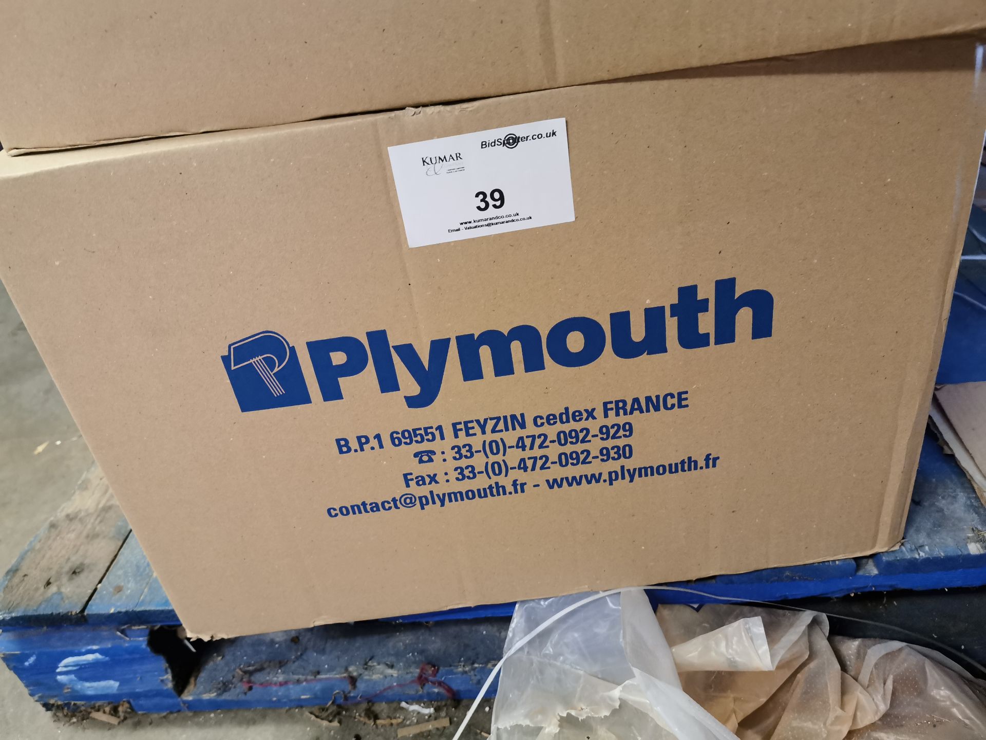 Plymouth 8 x 0.5 mm S002 Blanc 10kg Laminette