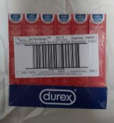 6 x 6's Durex Thin Feel 36 Condoms In Total. Dated 06/2025. Boxed & Sealed. (RRP £230)