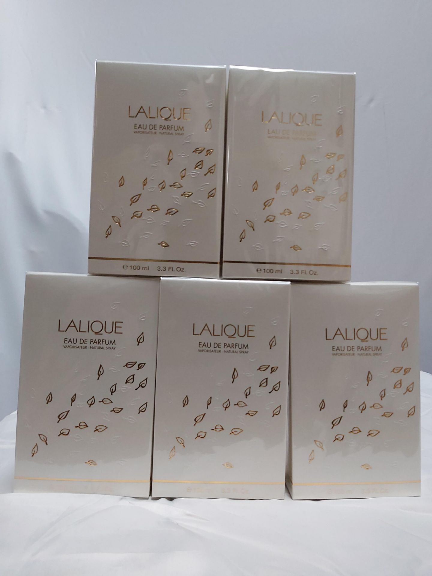 5 x Lalique Womens Eau De Parfum 100ml EDP. Condition New & Sealed. (RRP £225)