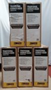 5 x Zanussi Traditional Cooker Stainless Steel. Model ZHT631X. Condition New & Sealed. (RRP £445)