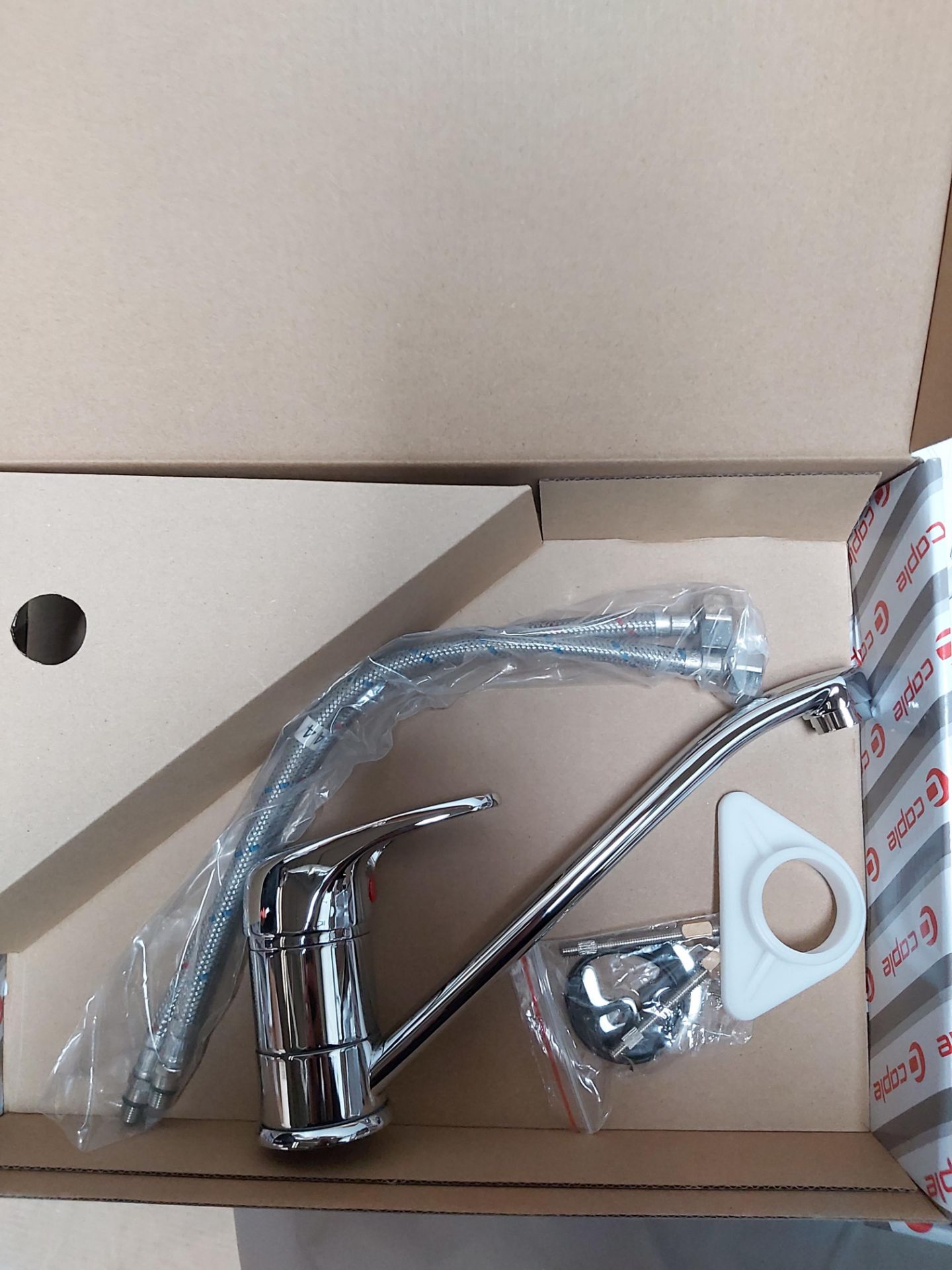 5 x Caple SLD2/CH Chrome Single Control Kitchen Tap. Colour Chrome. Condition New & Boxed. (RRP £ - Image 3 of 3