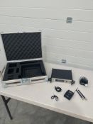 Sennheiser G4 single mic kit, accessories and flightcase