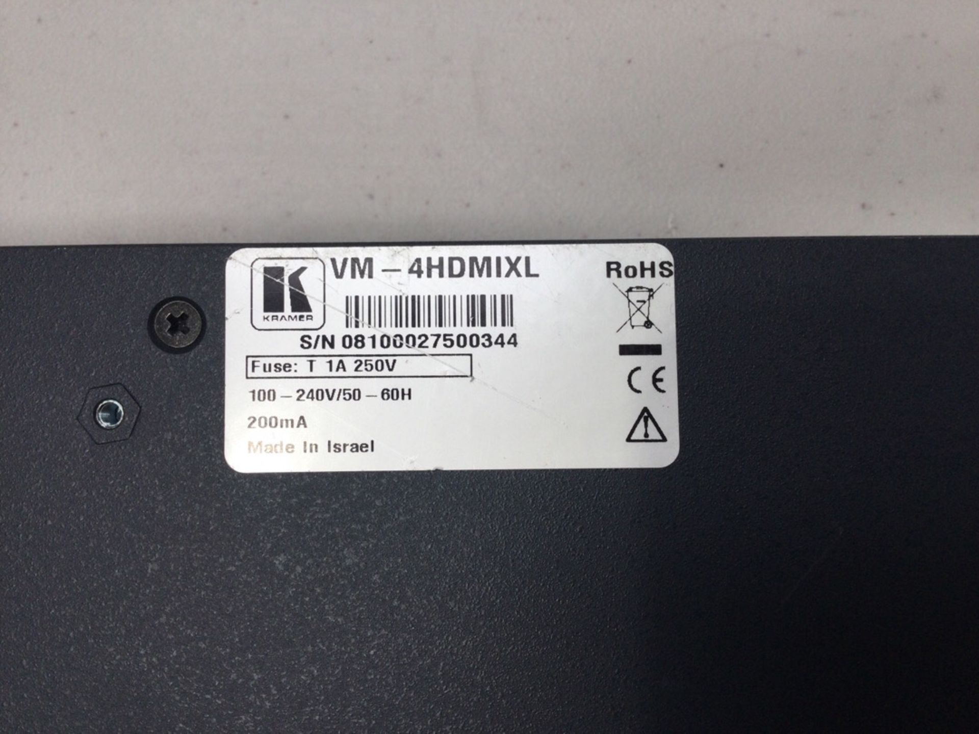 Kramer VM-4H 1:4 HDMI DA - Image 3 of 3