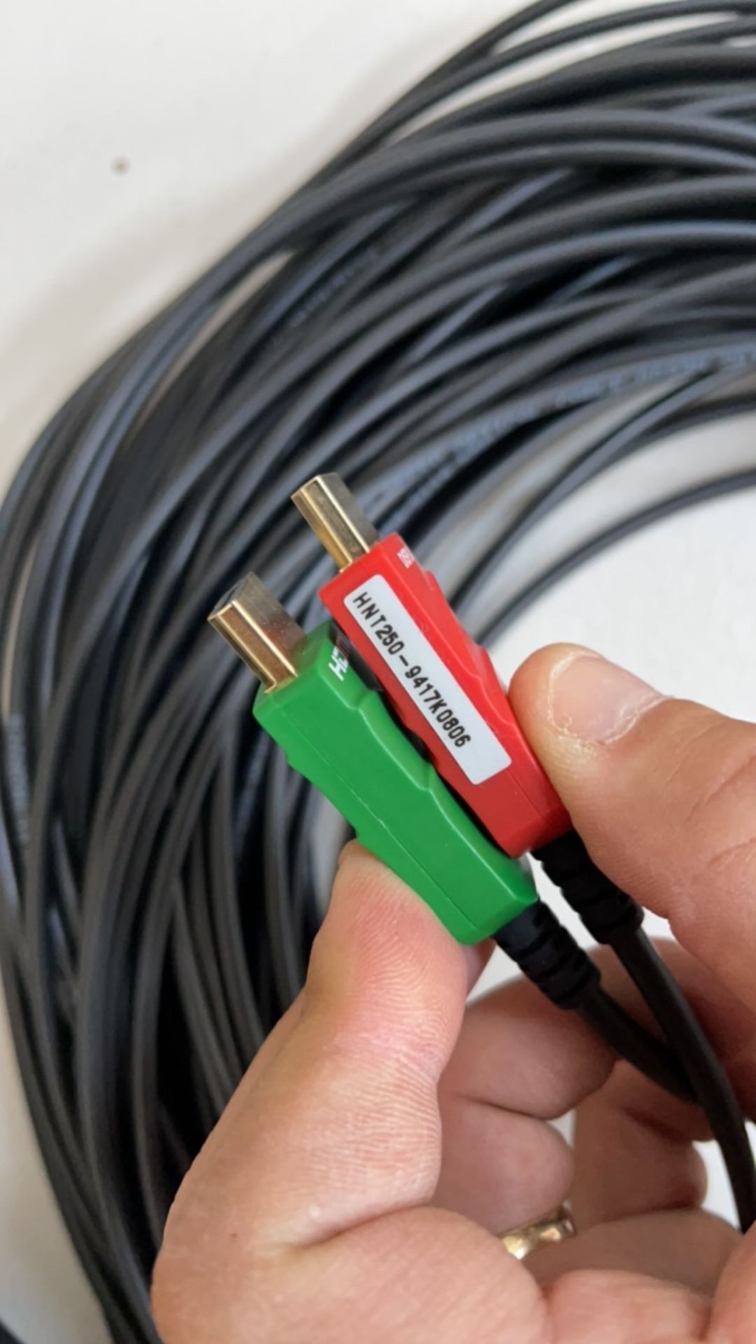 Kramer 45 meter 4K HDMI Fibre Cable c/w Bag - Image 4 of 4