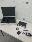 Sennheiser G4 single mic kit, accessories and flightcase