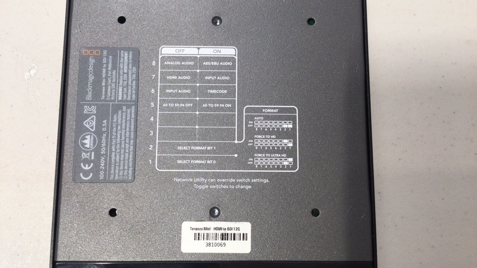 Blackmagicdesign Teranex Mini HDMI to SDI 12G - including Smart Panel - Image 3 of 3