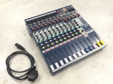 Soundcraft EFX 8 8x Mono Ch - 2x Stereo Mixing Desk with carry bag