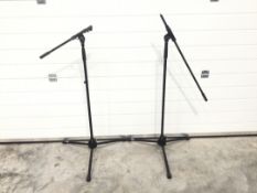Konig Meyer Mic Stands (PAIR) with K M carry bag