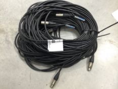 4x 20m XLR Cables