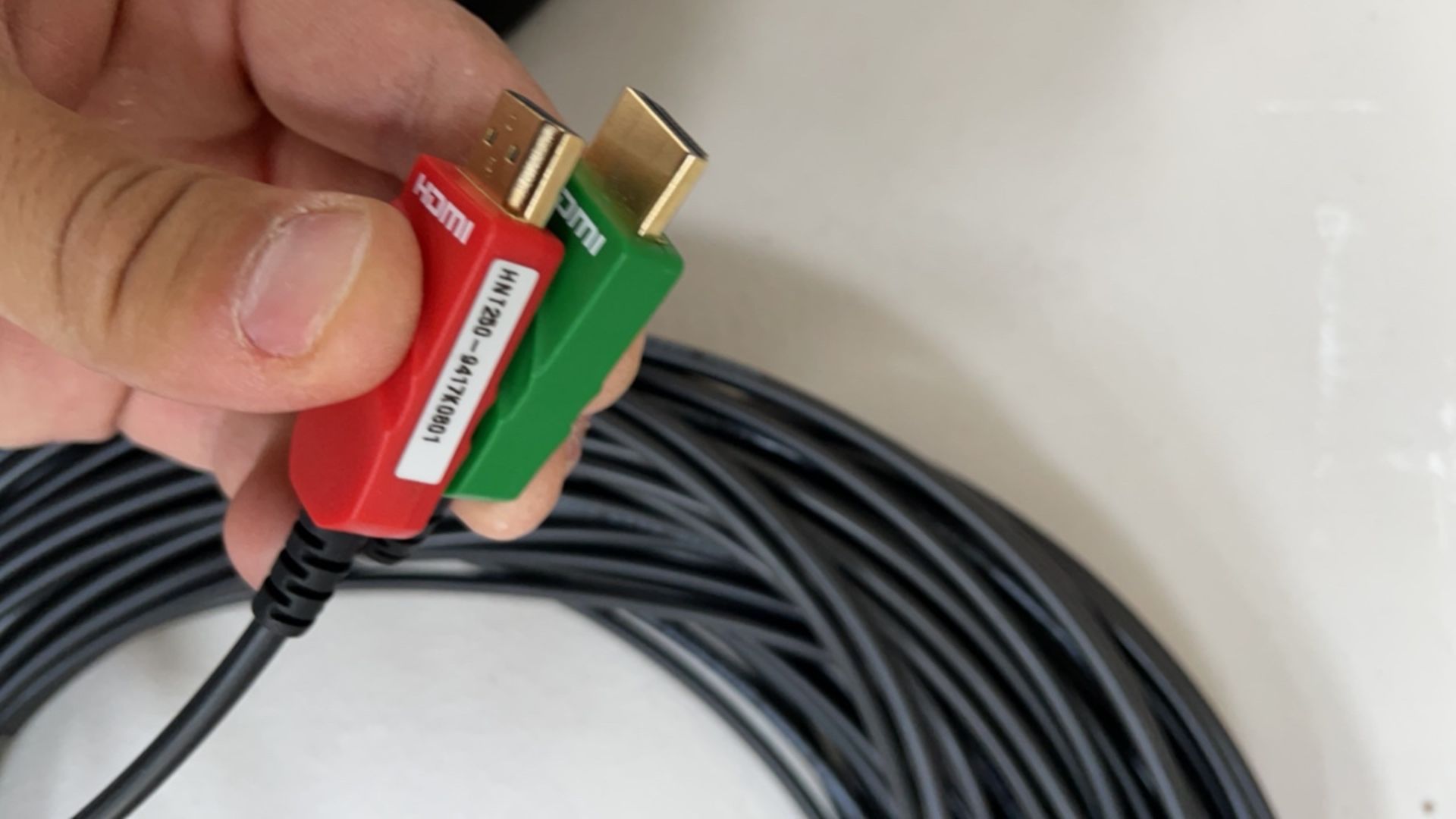 Kramer 45 meter 4K HDMI Fibre Cable c/w Bag - Image 4 of 4