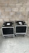 2 x flight case