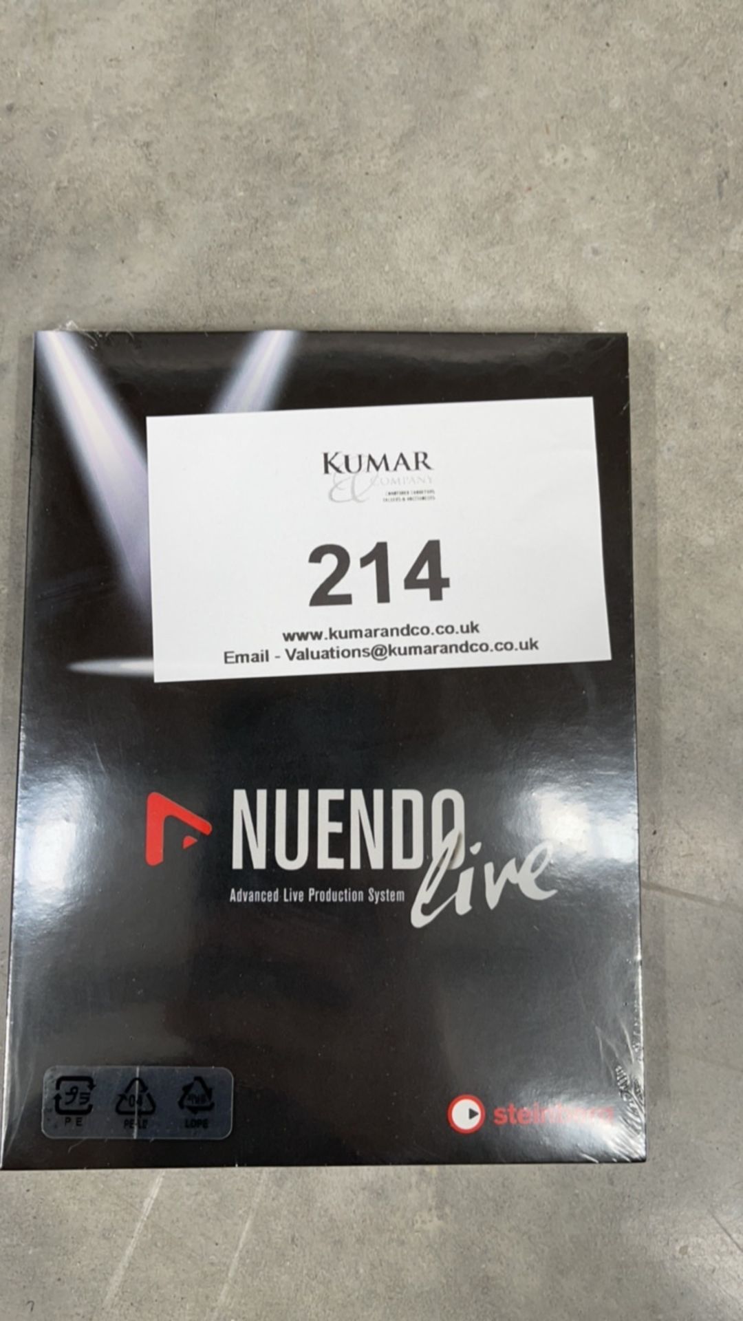 Nuendo live, factory sealed