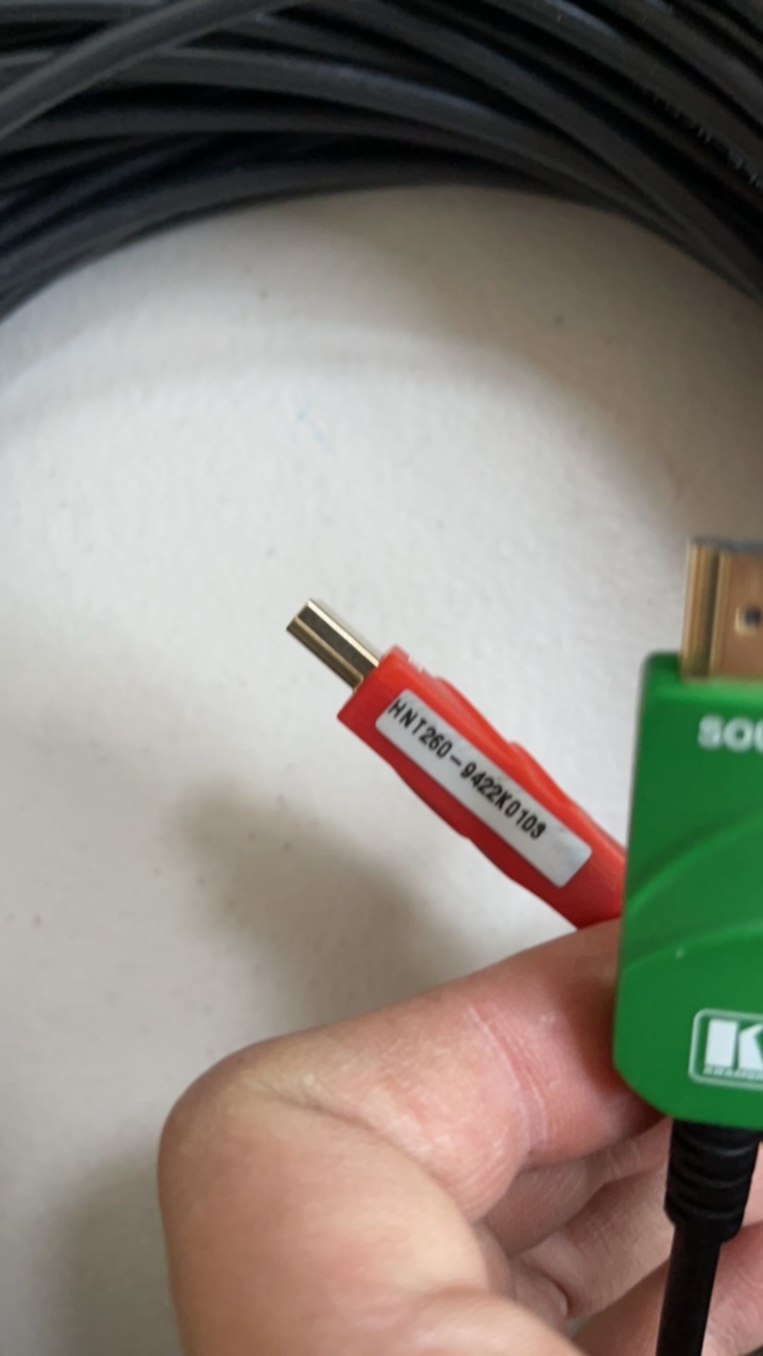 Kramer 60 meter 4K HDMI Fibre Cable c/w Bag - Image 4 of 4