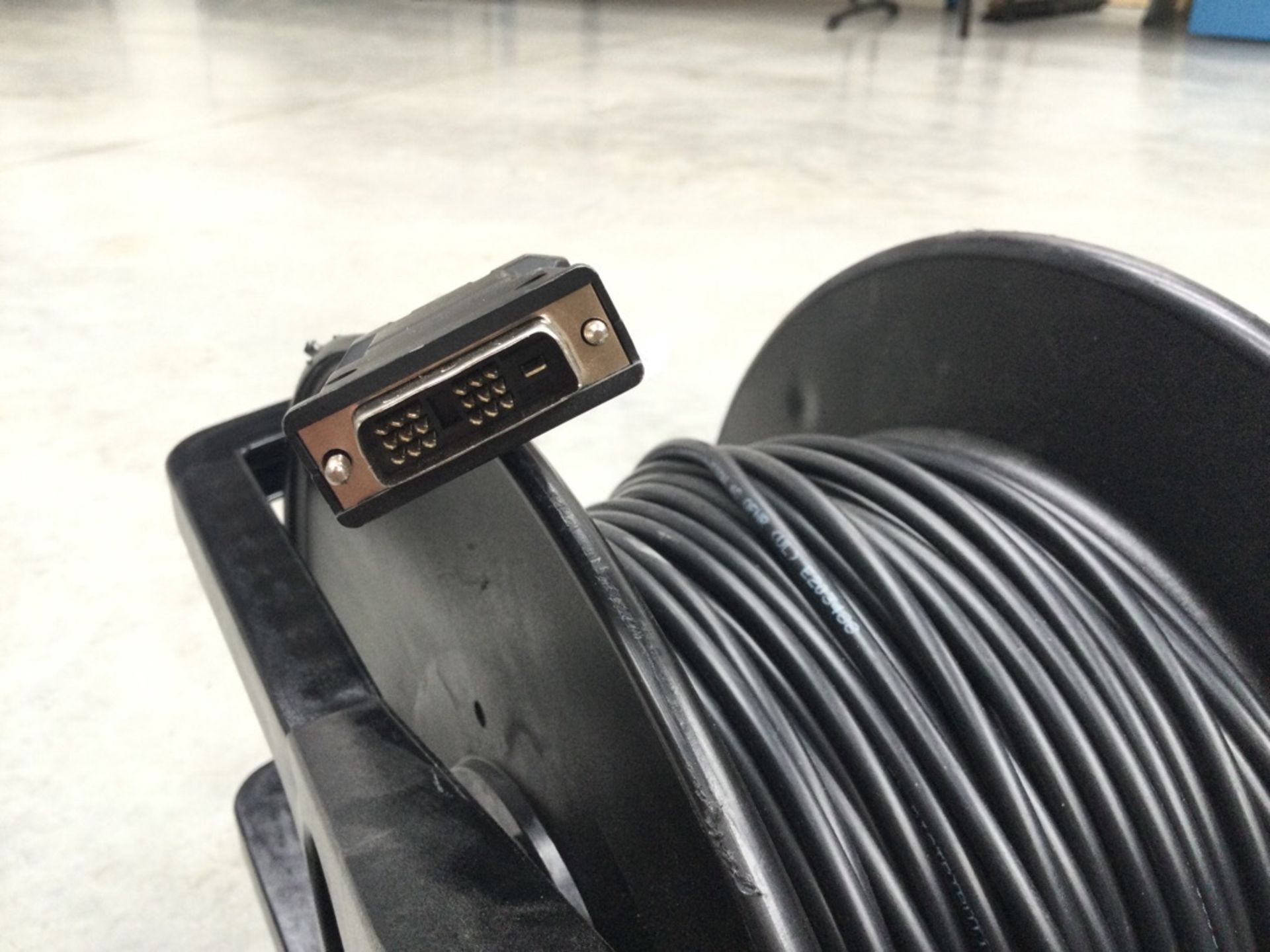 Kramer 50m DVI Fibre Cable on a drum with PSU - Image 3 of 3