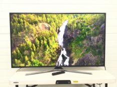 Samsung 55” UE55MU6100K Smart TV c/w IEC, Remote and Desktop Stand