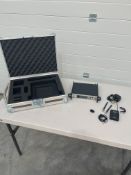 Sennheiser G4 single mic kit, accessories and flightcase