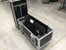 Flight case for 2x 32” Screens (NO SCREENS INCLUDED)