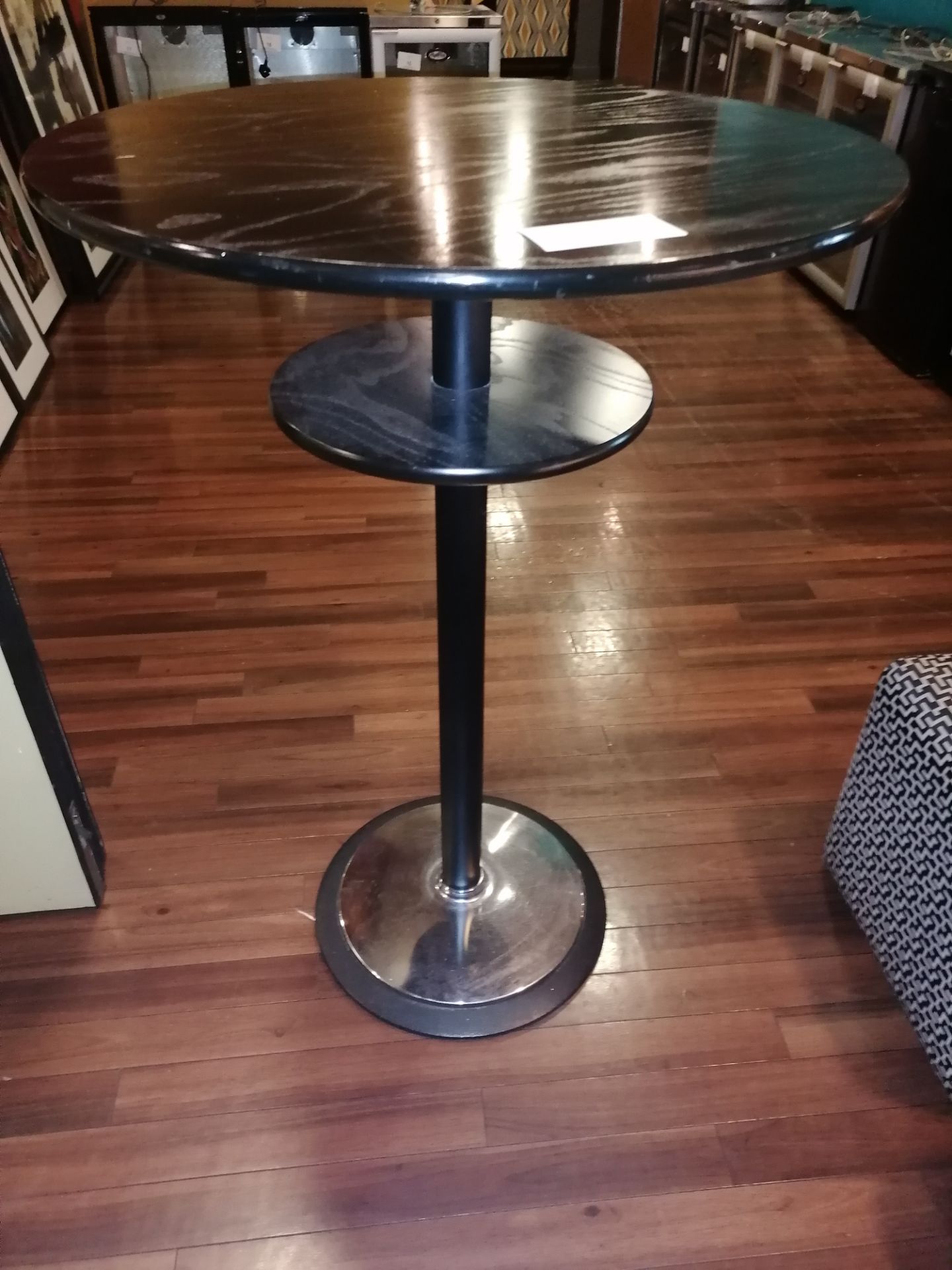 1 x Bar table 74cm x 110cm high