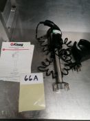 Kisag Model M8220 commercial hand blender