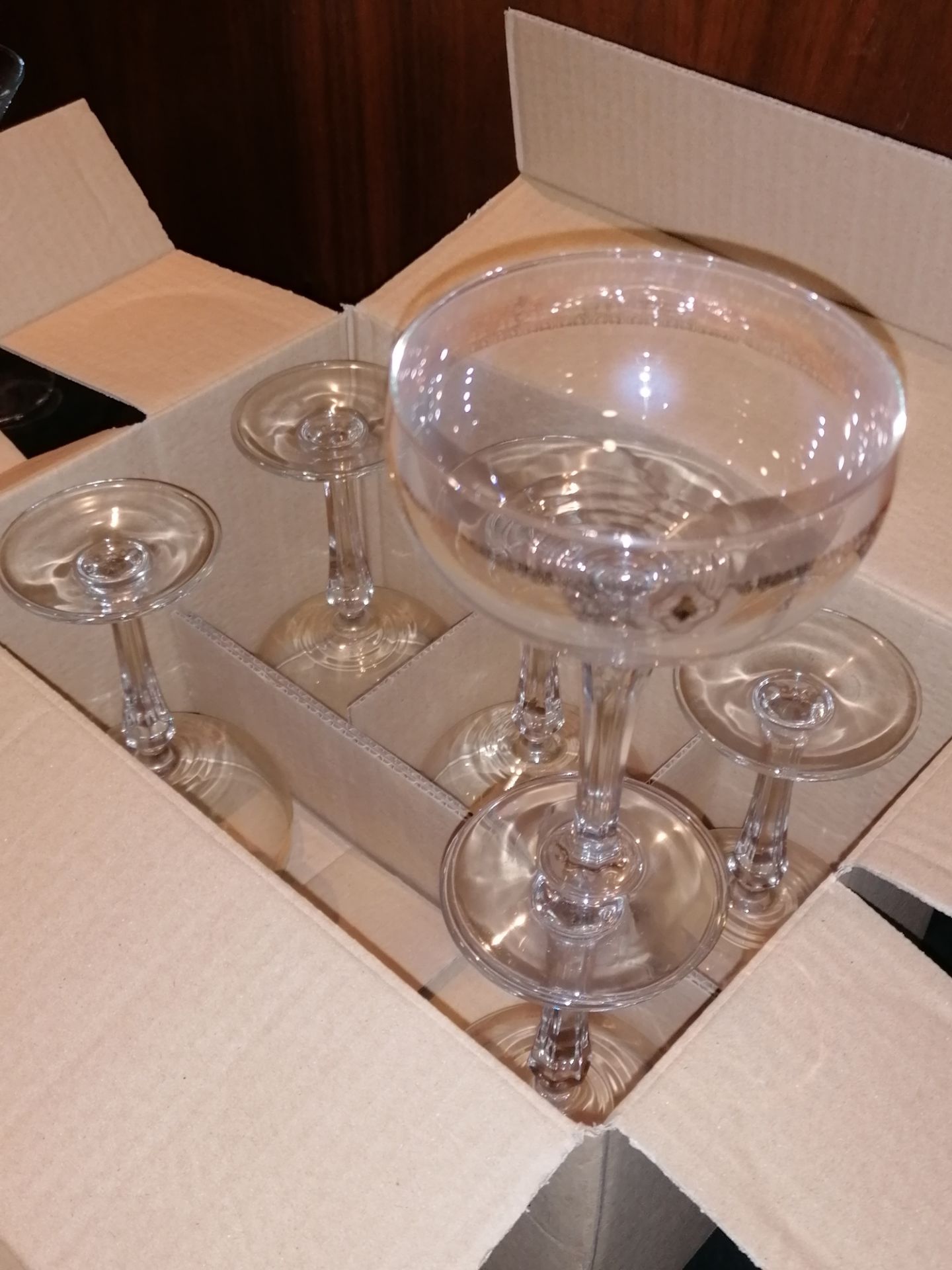 6 x Verre speak easy VSOP glasses