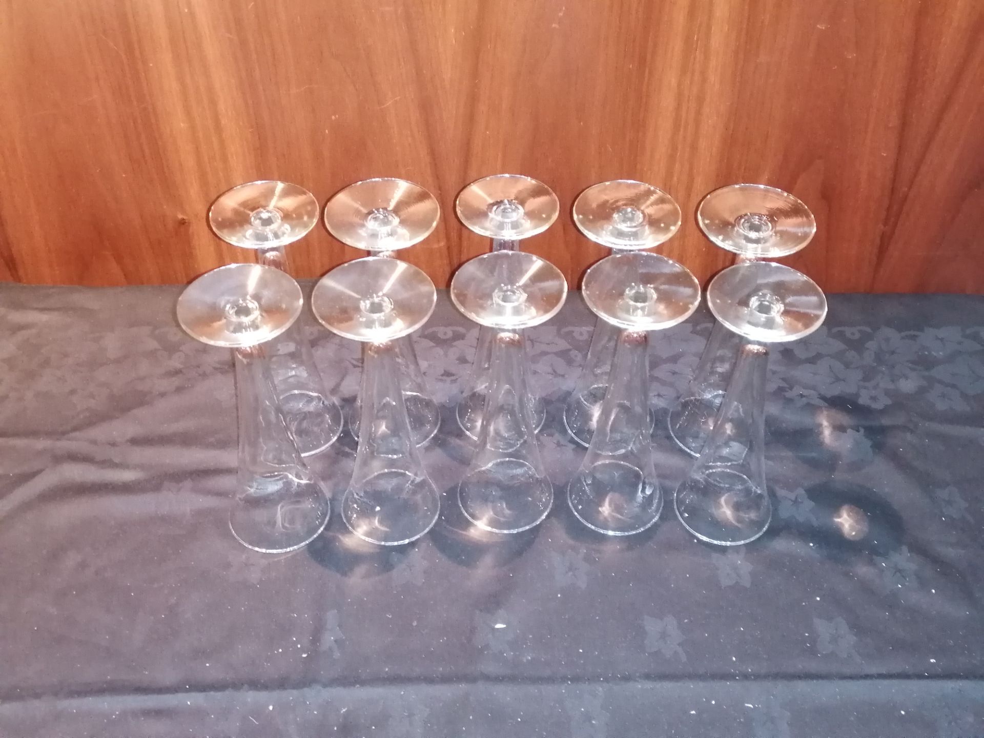 10 x 6oz Champagne flutes - Image 4 of 4