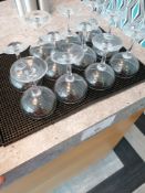11 x Martini Glasses (Please Note this Lot is only available for collection by appointment on Friday