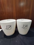 2 x Palmers & Co Champagne Ice Buckets