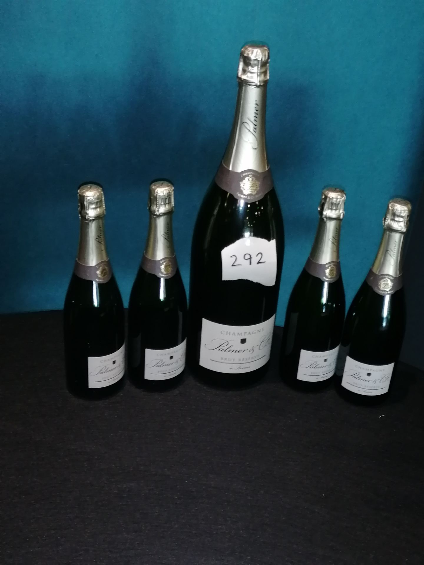 5 x Palmer & co Champagne display bottles including 1 x magnum - Image 2 of 3