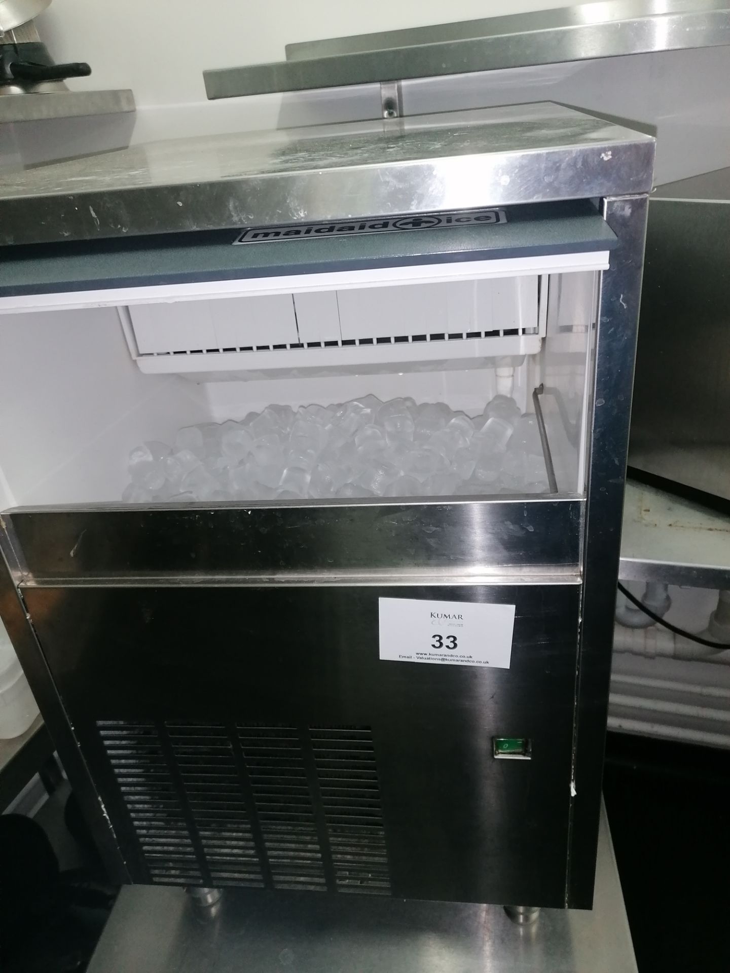 Maidaid M42-16 ice maker with stainless steel stan - Image 4 of 4