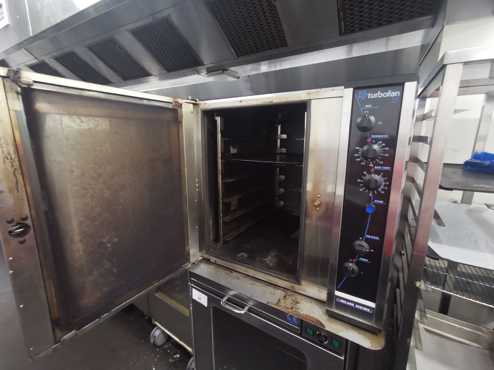 Blue seal turbo fan oven with steam function - Image 5 of 6