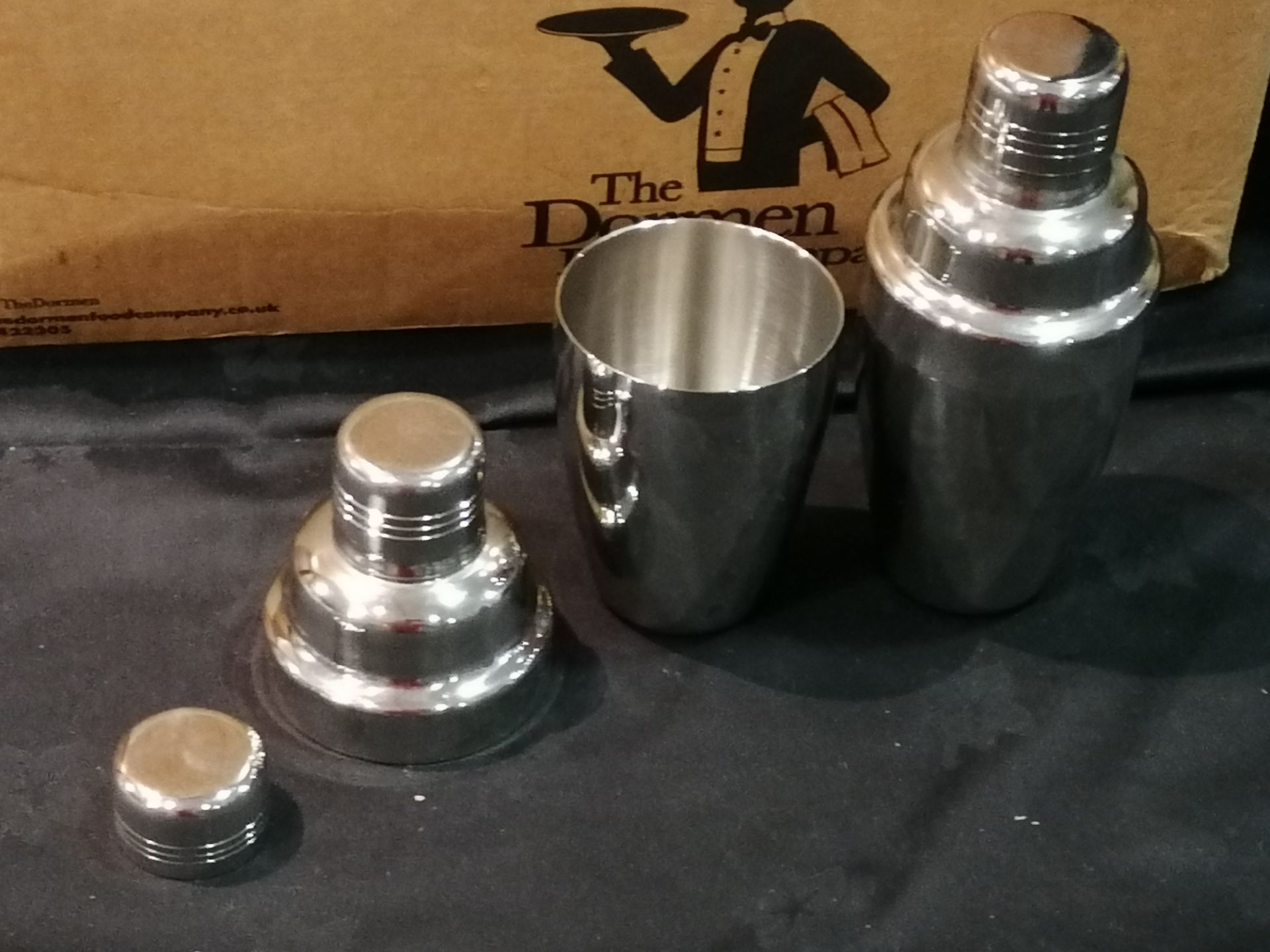 Approximately 12 X stainless steel cocktail shaker - Image 4 of 4