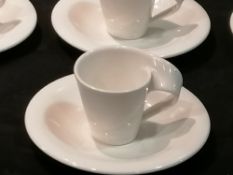 10 x Villeroy & Boch espresso coffee cups and sauc