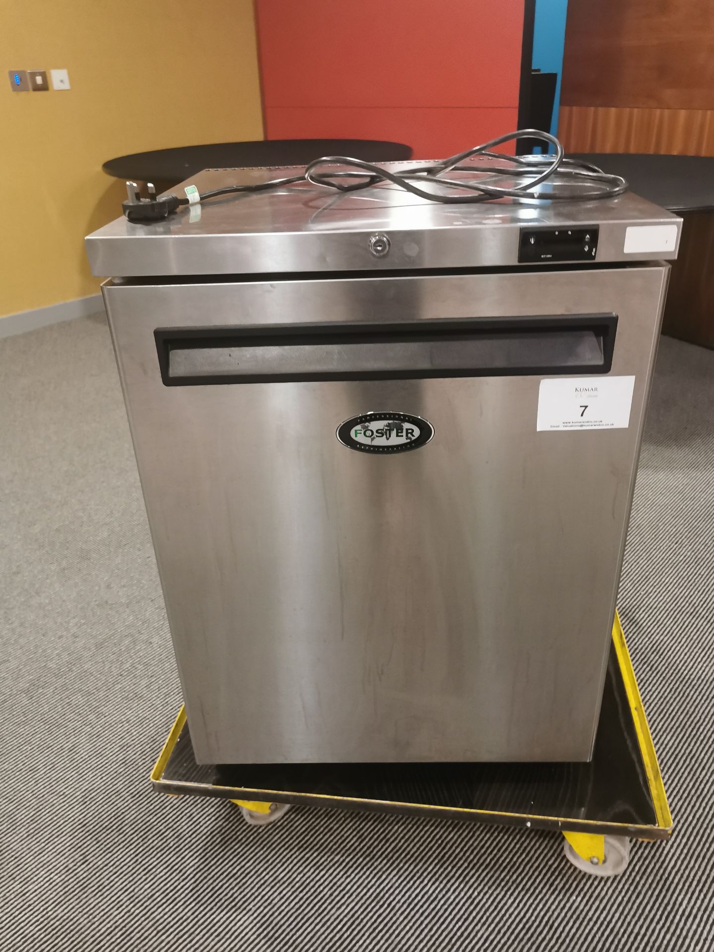 Foster HR-140 145ltr Stainless steel under couter - Image 4 of 4