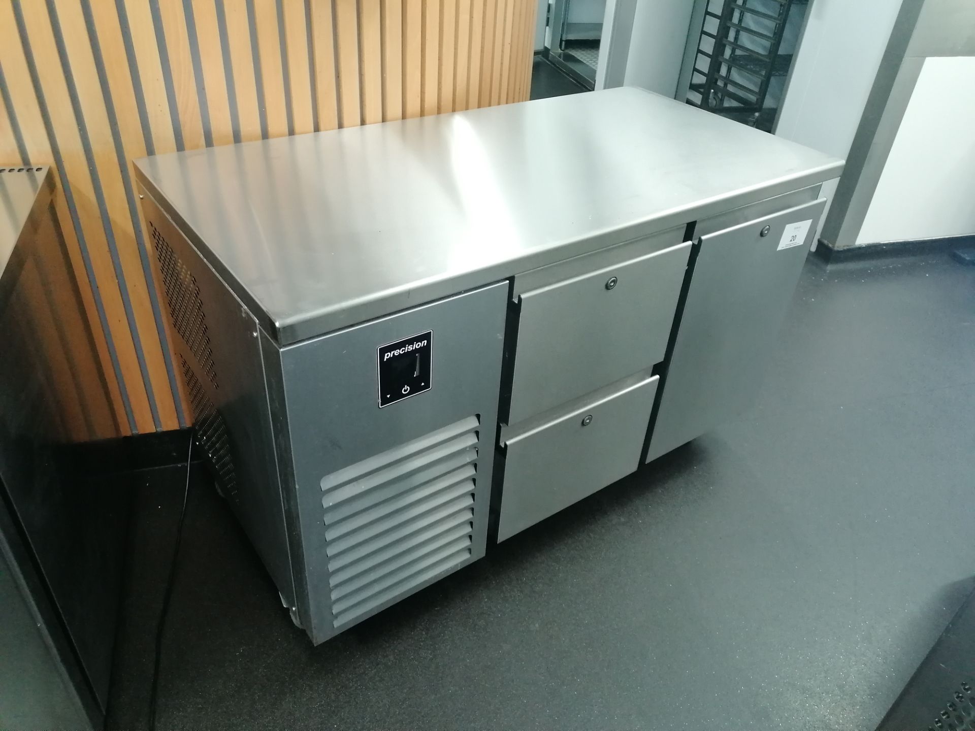 Precision MCU 211 Stainless steel Two Door Counter
