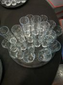 22 tumbler glasses