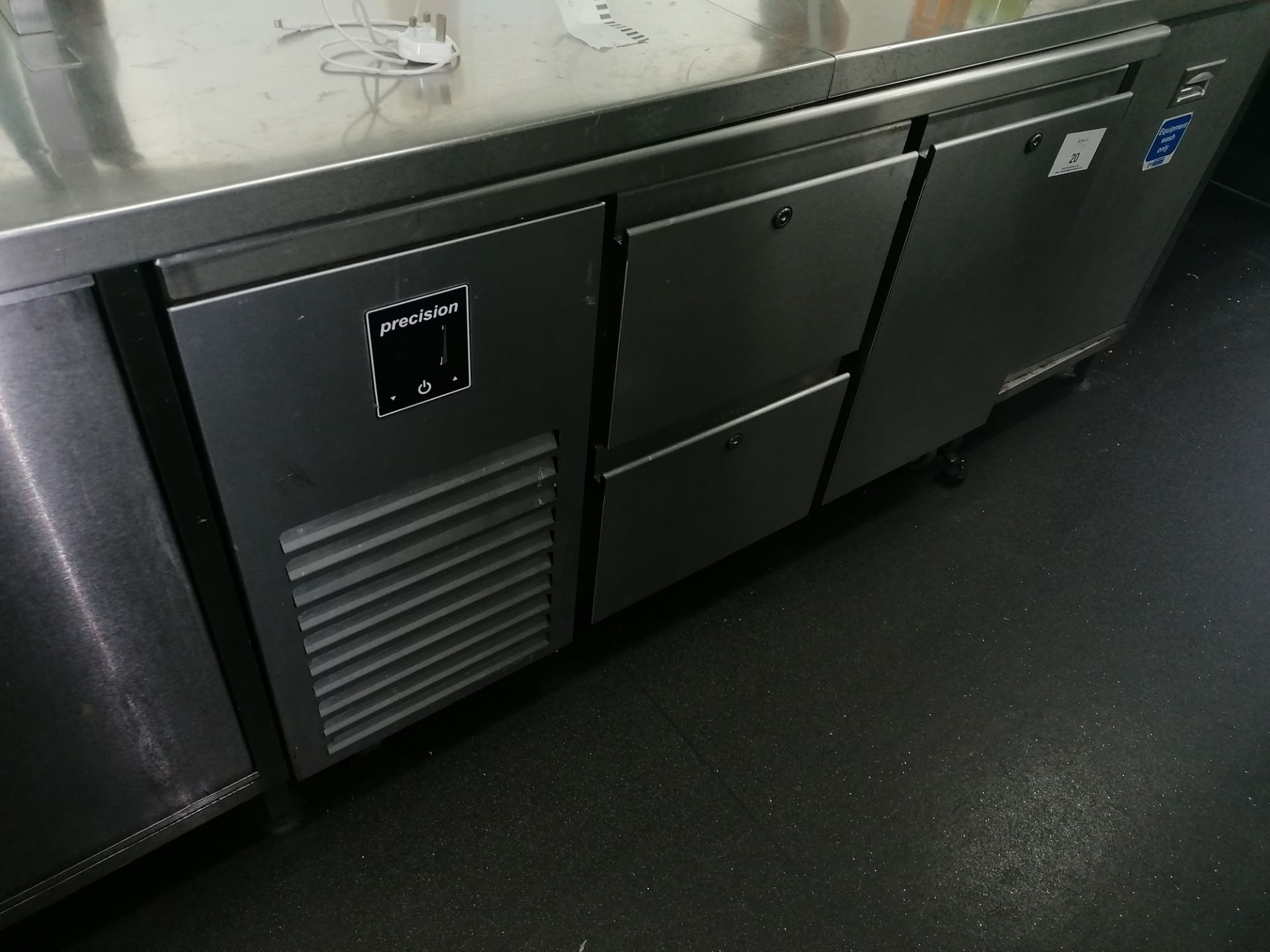 Precision MCU 211 Stainless steel Two Door Counter - Image 3 of 5