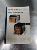 Hendi Model 22919 9 tray food dehydrator