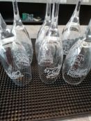 6 x Frizzante prosecco flutes (Please Note this Lot is only available for collection by