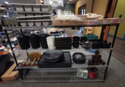 Assortment of Resturant equipment and supplies inc