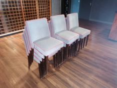 12 x Grey resturant quality chairs