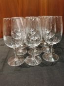 12 x Genuine Luigi Bromioli Wine tasting glasses