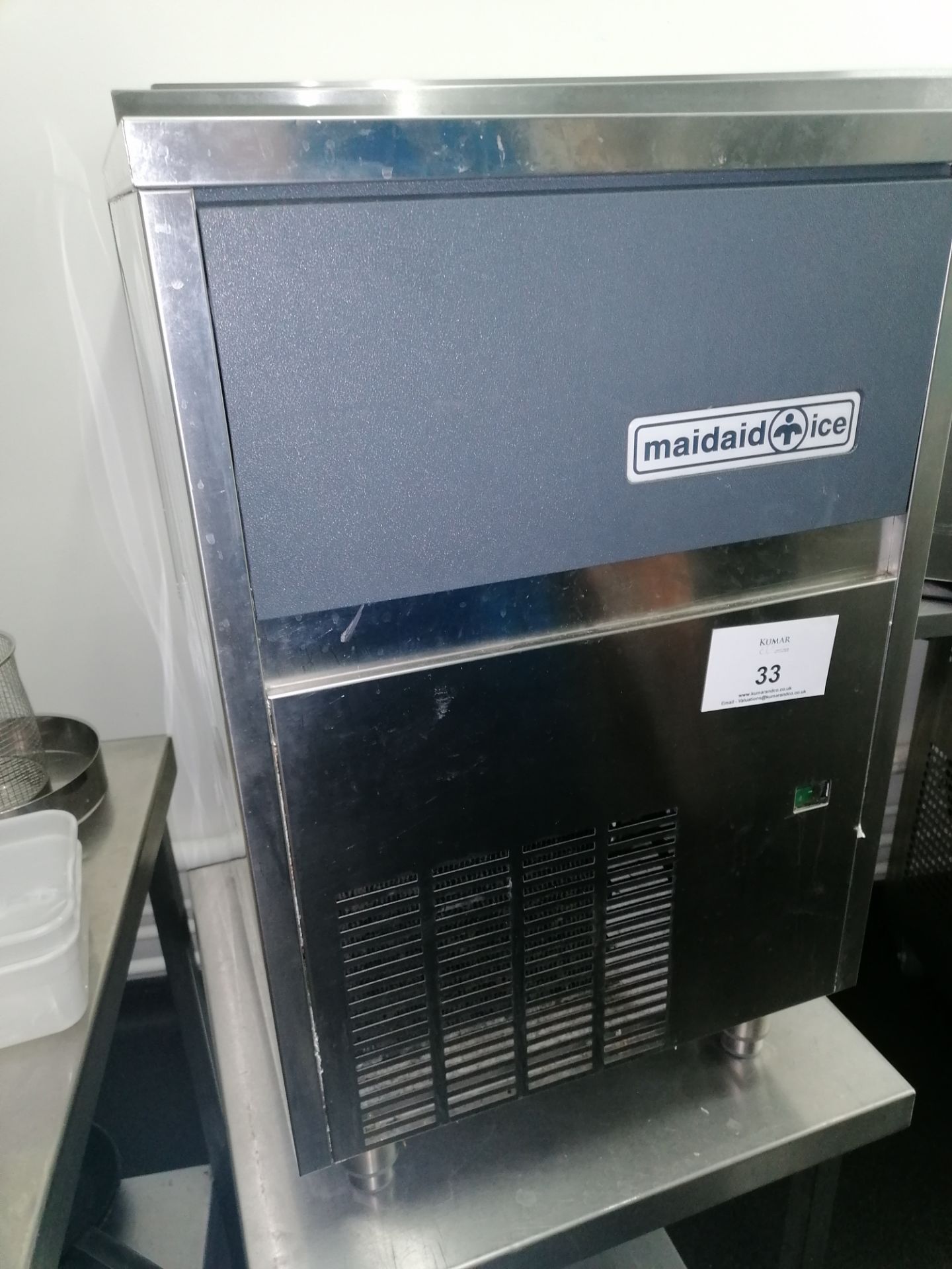 Maidaid M42-16 ice maker with stainless steel stan - Image 2 of 4