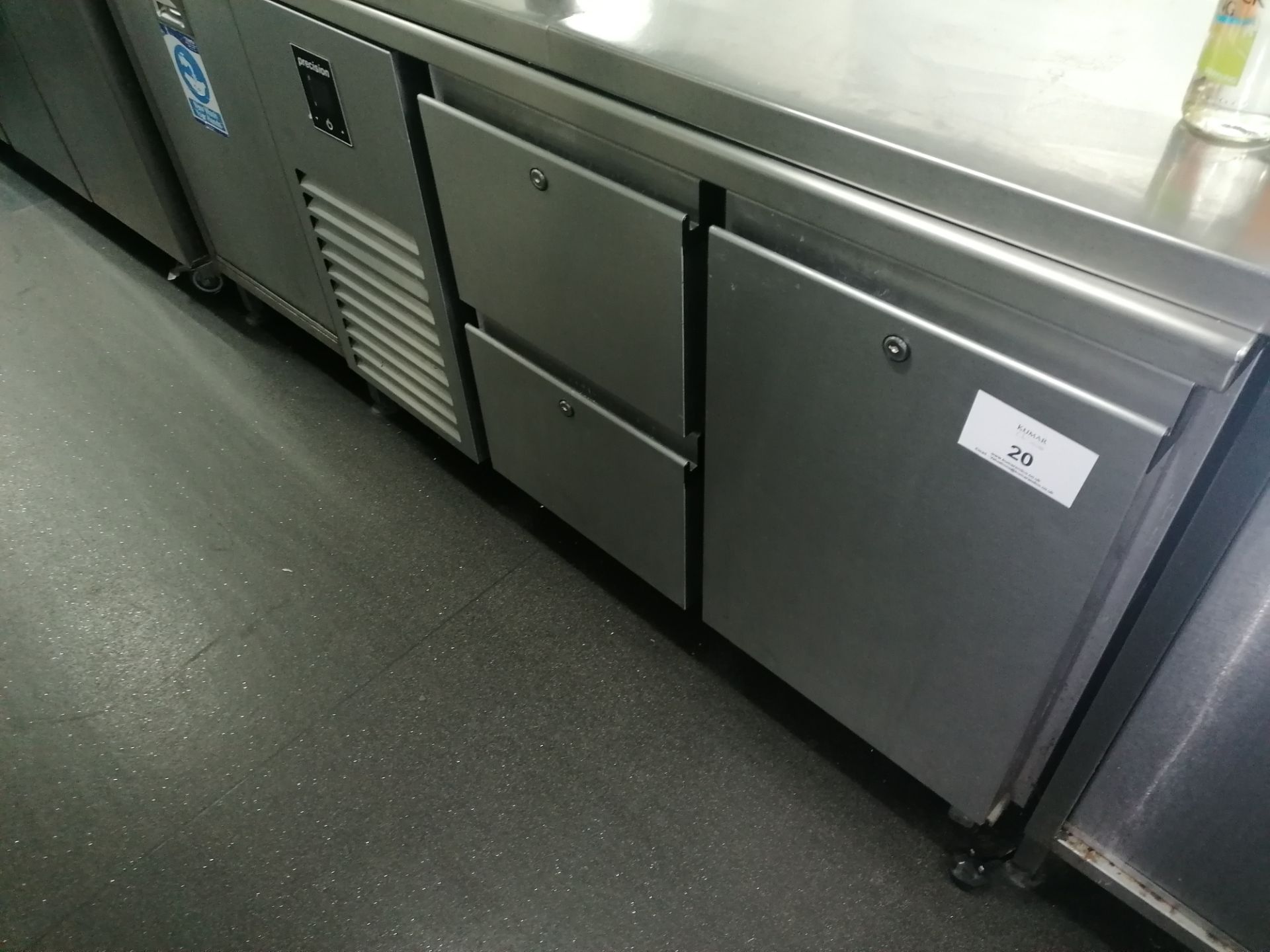 Precision MCU 211 Stainless steel Two Door Counter - Image 4 of 5