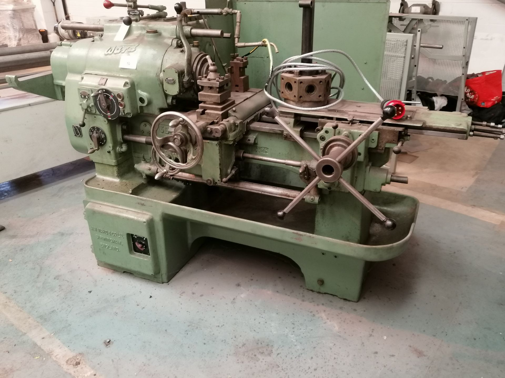 Ward 3DS Capstan Lathe Serial No 0180